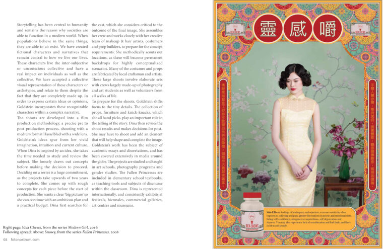 Dina Goldstein Feature in FotoNostum Magazine