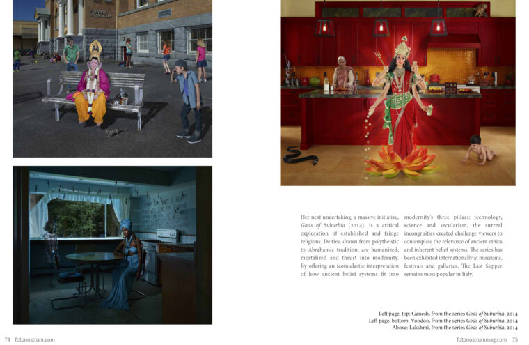 Dina Goldstein Feature in FotoNostum Magazine