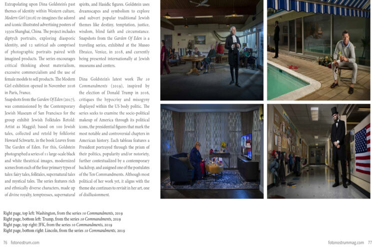 Dina Goldstein Feature in FotoNostum Magazine