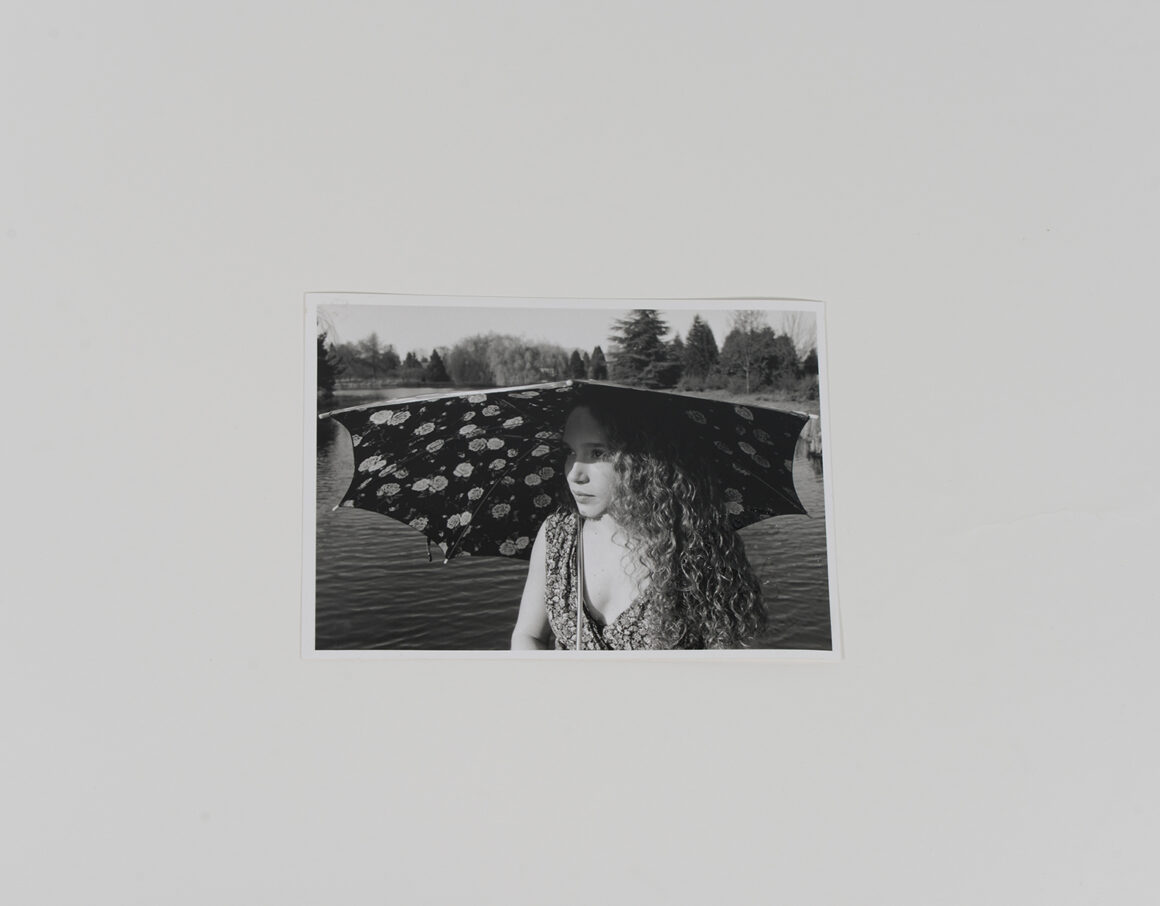Jennifer Copping Umbrella at Lake_Portraits_1991_445