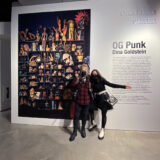 Artist dina goldstein with wendythirteen OG punk exhibition Vancouver Polygon Gallery