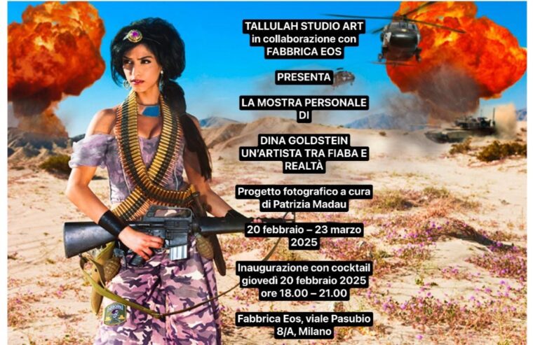 Photographer Dina Goldstein exhibition Italy Patrizia Madau Tallulah studio art. In The Dollhouse Gods OF Suburbia Fallen Princesses photography art exhibition